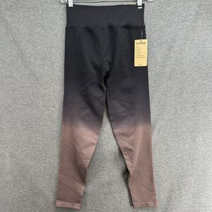 PINK Active Seamless High Waist Full Length Tight Women's Small Ombre NEW